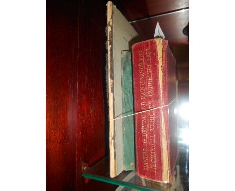 Manual of Driving and Maintenance for Mechanical Vehicles (1937). (London, 1939).