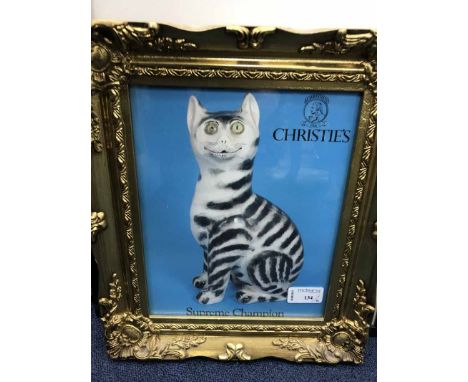 COLLECTION OF PRINTS AND PICTURES DEPICTING CATSa Christie's print, two Rosina Wachmeiser prints, Stella Reading print and tw