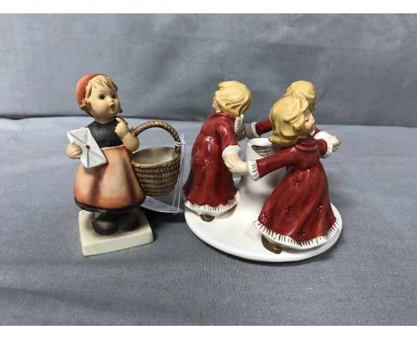 LOT OF SIX GOEBEL FIGURESincluding a women praying
