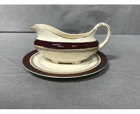 ROYAL IVORY PART DINNER SERVICEalong with a Carlton Ware ashtray; and a similar Poole piece