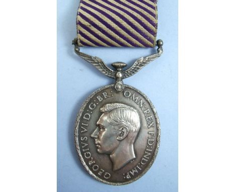 WW2 Distinguished Flying Medal awarded to Flight Sergeant (later Pilot Officer) Albert William John Hazell (known as 'Jack') 