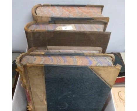 The Tayside Floorcloth Co. Ltd., Newburgh On Tay. Register of Shares, Register of Debentures &amp; 2 Share Ledgers. Large fol