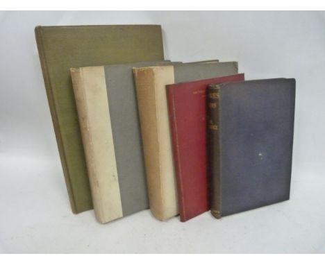 LAWRENCE D. H.&nbsp;&nbsp;Amores, orig. dark blue cloth, Duckworth, n.d.; The Collected Poems, 2 vols., parchment backed brds