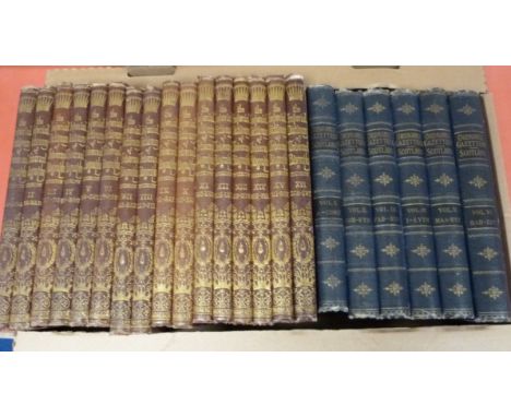 MACKENZIE WILLIAM (Pubs).&nbsp;&nbsp;The Imperial Dictionary of Universal Biography. 16 vols. Eng. port. plates. Quarto. Orig
