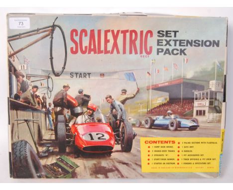 An original vintage 1960's Scalextric Extension pack. Appears complete &amp; within its original box. &nbsp;