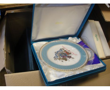 A quantity of Spode boxed commemorative plates