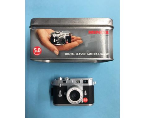 Mini Leica digital camera and box