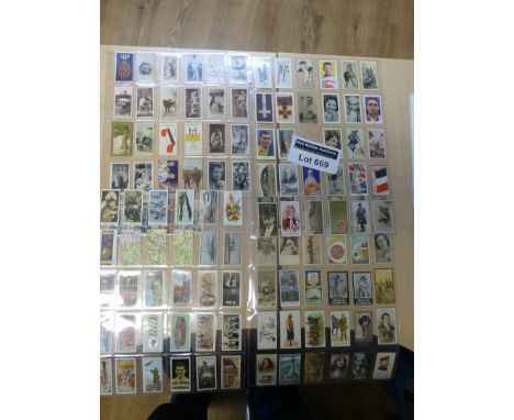 Cigarette Cards : Selection of quality odd cards - makers R J Hill, Sunripe, Spinet, S Mitchell, Anstie, De Reszke, P Jackson