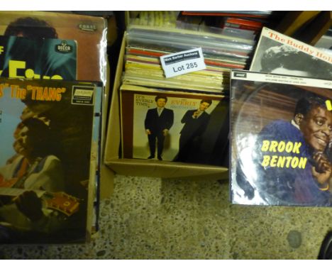 Records : 50+ rock n roll/1950's related albums, incl Johnny Kidd, Bill Haley, Buddy Holly etc.