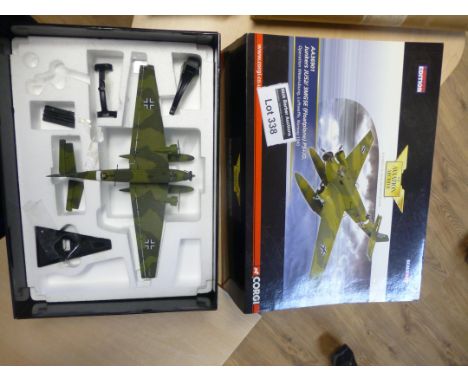 Die-cast : Corgi Aviation Archive - AA 36901, junkers JU52/floatplane Norway, 1:72 boxed plane.  Back wing is broken off but 