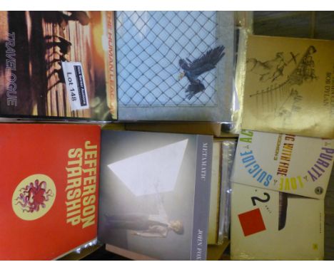 Records : 50+ classic rock albums incl Bob Dylan, Little Feat, Roger Taylor, Springsteen.