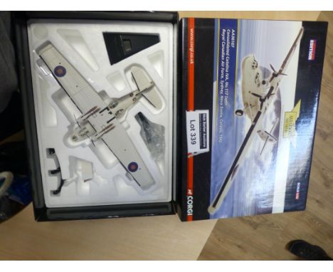 Die-cast : Corgi Aviation Archive - AA 36107, Catalina Iva 117 Nova Scotia 1942 1:72 boxed plane, looks in good cond.
