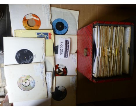 Records : A case of Northern Soul/Motown 7" singles, 50+ many labels, incl Stax/Atlantic/Tamla etc.