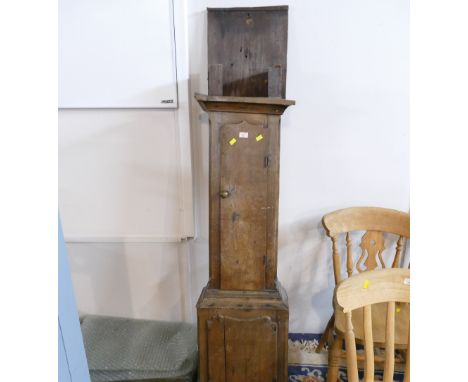 Oak longcase clock body