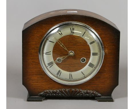 An early C20th Bentine eight day mantel clock