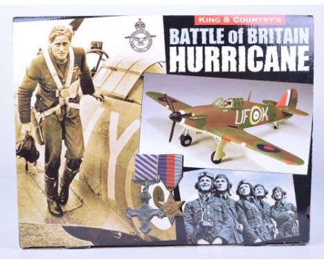 King and Country Royal Air Force set RAF7 Hawker Hurricane Mk I (Limited edition 400) in original box (M) (1)