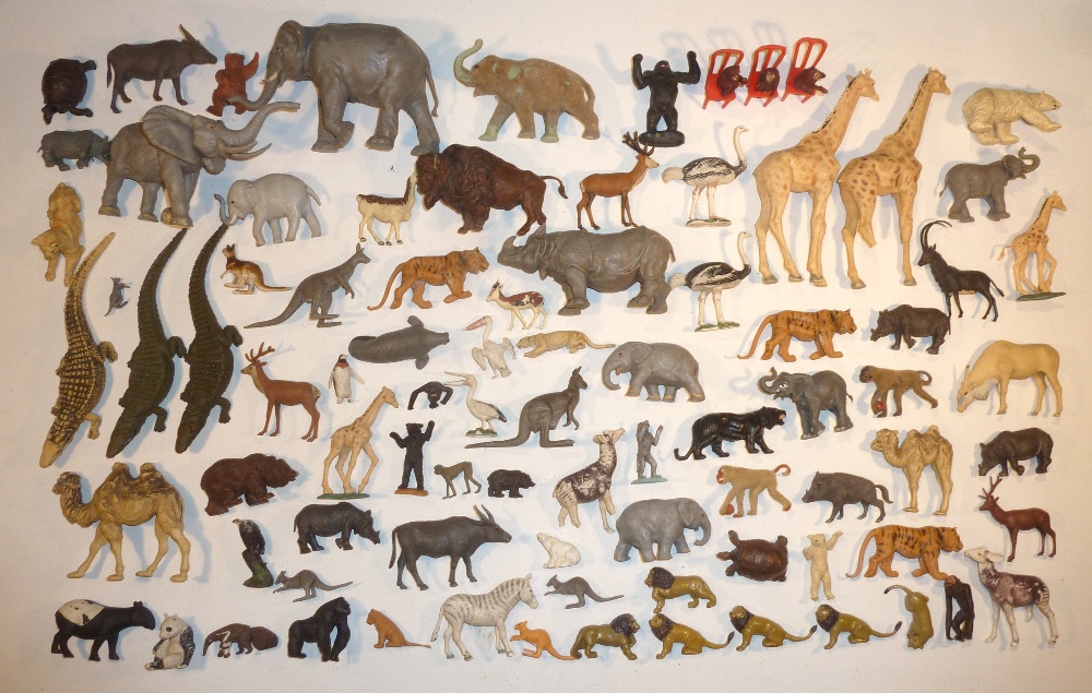 britains plastic zoo animals