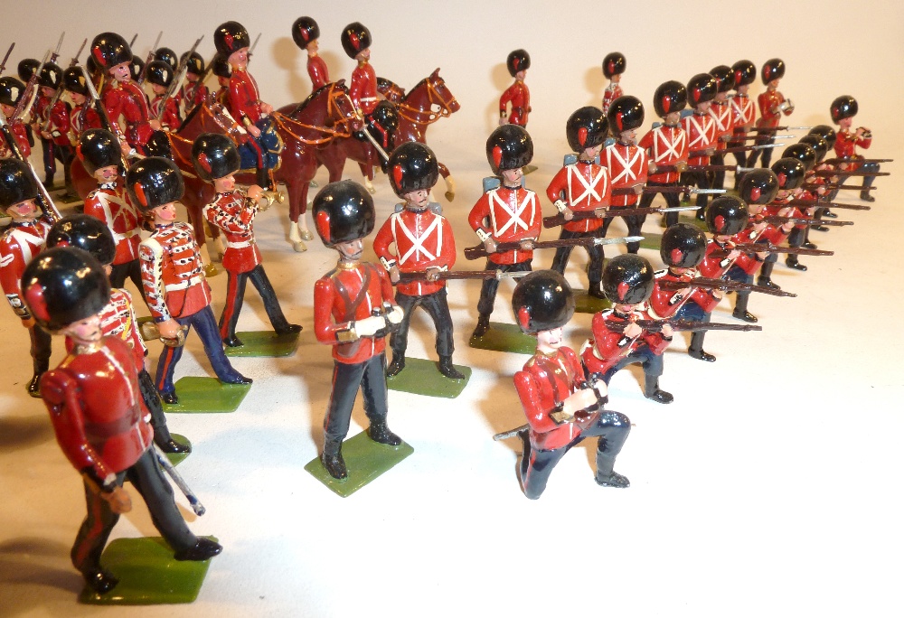 Britains neatly repainted or converted British Foot Guards in Full ...