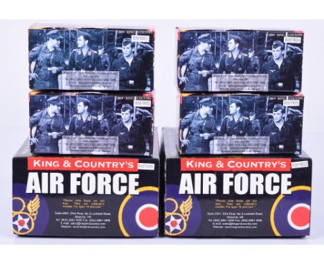King and Country Royal Air Force sets RAF1 Air Chief Marshal Sir Hugh Dowding RAF2 Squadron Leader Douglas Bader, RAF3 Flying