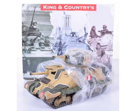 King and Country Eighth Army set EA43 M3 Grant Cruiser Tank in original box (M) (1)