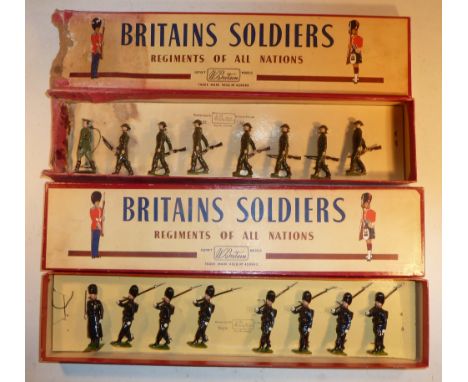  * Britains Belgian, Irish and Russian Troops sets 2009, Belgian Grenadiers in original ROAN box ((E, box VG) with eight Belg