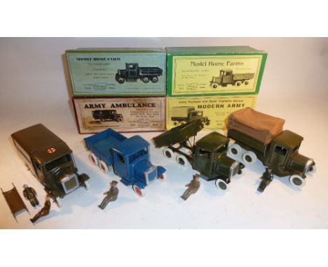  * Britains refurbished vehicles repaired, repainted and re-tyred by Vance Gerry Studios: square radiator sets 1512, Army Amb