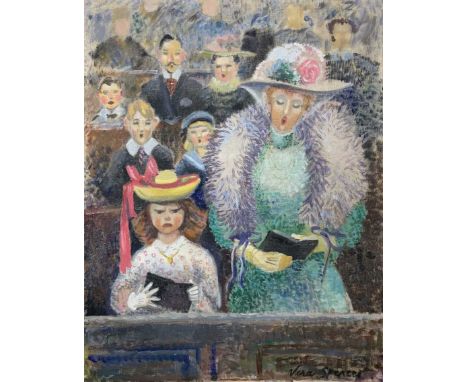 Vera K.Spencer A.R.C.A. (British, 20th century), folder containing seven works, including pencil, ink, acrylic, watercolour a
