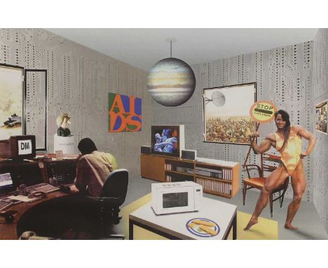 ▲ Richard Hamilton CH (1922-2011) 'Just What is it that Makes Today's Homes so Different', 1992 inkjet print/cartridge paper,