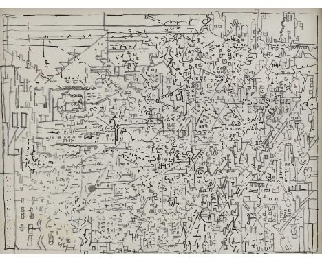 ▲ Sir Eduardo Paolozzi RA (1924-2005) Untitledsigned and dated 'E PAOLOZZI 1975' l.c., pencil, pen and ink23.5 x 31cmProvenan