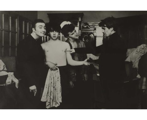 ▲ Mike McCartney (b.1944) three silver gelatin prints of The Beatles comprising:John Lennon, Paul McCartney, Pete Best and Ge