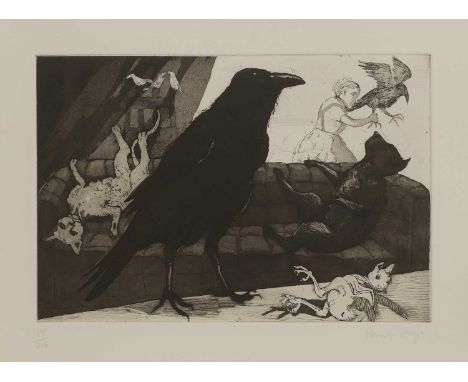 ▲ Dame Paula Rego RA (Portuguese-British, 1935-2022) 'The Crow's House'etching with aquatint, 1994, signed 'Paula Rego' in pe