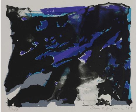 ▲ Stanley Jones MBE RE (1933-2023) 'Umbra'lithograph in colours, signed and dated 'Stanley Jones 08' in pencil l.r. and numbe