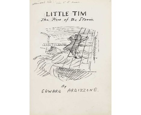 ▲ Edward Ardizzone RA (1900-1979) 'Tim to the Rescue'a dummy version of the book first published by Oxford University Press i