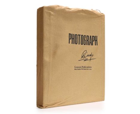 [THE BEATLES] - Ringo Starr SIGNED: PHOTOGRAPH GENESIS DELUXE EDITION Number 230 of 350, out of a total of 2500. Signed by Ri