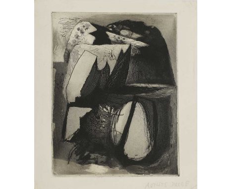 ▲ Graham Sutherland OM (1903-1980) 'Clegyr-Boia 1 - Landscape in Wales'etching and aquatint, 1936, inscribed 'ARTIST'S PROOF'