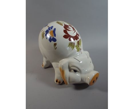 A Vintage Large Ceramic Piggy Bank, 25cm high 