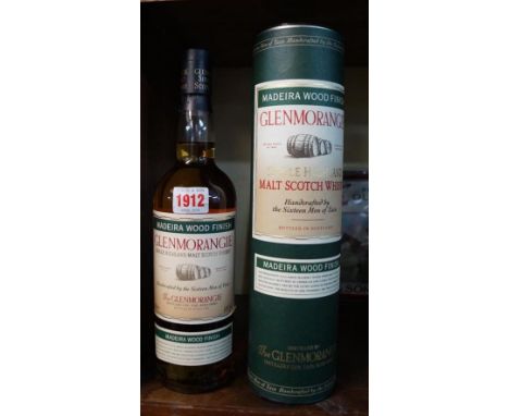 A 70cl bottle of Glenmorangie 'Maderia Wood Finish' Single Highland Malt Scotch Whisky, in tube.
