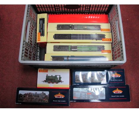 Ten 'OO' Gauge/4mm Boxed Steam Locomotives for Spares of Repair, comprising a Bachmann Ref No 319512 Class A4 "Osprey" - bogi