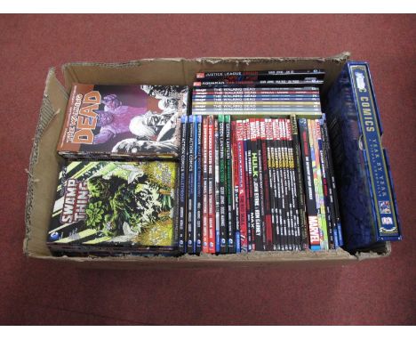 Approximately One Hundred and Twenty Modern Comics and Graphic Novels by DC, Marvel, Image to include Deadpool Vol. 1-8, Capt
