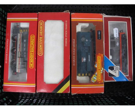 Four OO Gauge / 4 mm Boxed Locomotives consisting of a Hornby ref. No. R054 Class 08 Intercity Livery Diesel Shunter R/No. 08