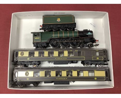 Hornby (China) 'OO' Gauge/4mm Ref No 3059 4-6-2 Class AI Steam Locomotive with Eight Wheel Tender, "Tornado" BR green R/No 60