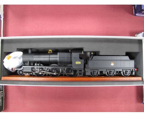A Heljan 'O' Gauge/7mm Ref No 4310 Class 43XX 2-6-0 Steam Locomotive with Six Wheel Tender, BR black, R/No 5378, good unteste