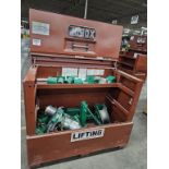 Jobox With Greenlee 6001 Super Tucker Heavy Duty Cable Puller