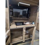 Knaak Storagemaster 119 Series Forman's Site Workstation With Workstation, Lower Cabinetry and Assoc