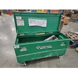 Greenlee 881CT Cam Track Conduit Bender Adapters With Greenlee Model 2460 Rolling Job Box