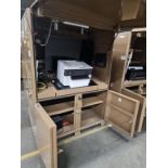 Knaak Storagemaster 119 Series Forman's Site Workstation With Workstation, Lower Cabinetry and Assoc