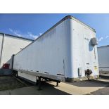 1992 Fruehauf 53 Foot Dry Van Trailer GVW 68,000LBS, Registered Through 07-31-24, Title # TBD, VIN 2