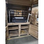 Knaak Storagemaster 119 Series Forman's Site Workstation With Workstation, Lower Cabinetry and Assoc