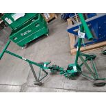 (2) Greenlee 1800 Benders, Hand Ratchet Type, 1/2" - 1" Rigid and IMC Conduit