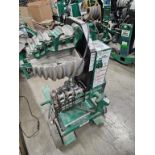 Greenlee 854DX Electric Conduit Bender, 0.5"-2" Conduit Size, Rigid/EMT/IMC Shoe, sn AMZ-00901 With